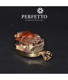 Red Copper Titanium Lucky Pixiu Pendant
